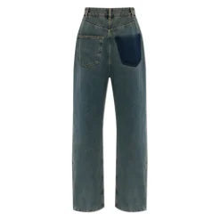 Jeans a gamba larga