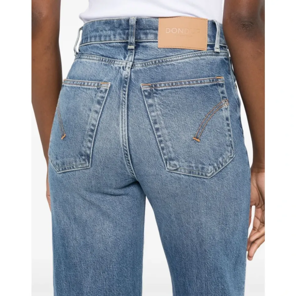 Jeans Amber a gamba larga