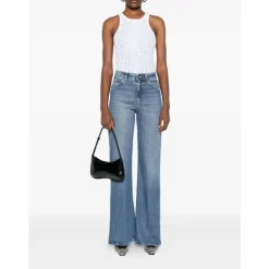 Jeans Amber a gamba larga