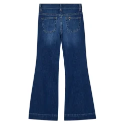 Jeans a zampa a vita alta
