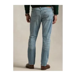 Jeans blu classici per uomini