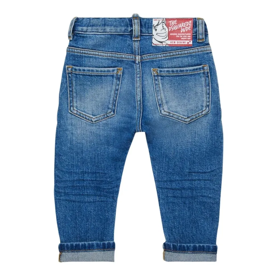 Jeans Blu Neonato Stile Trendy
