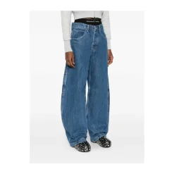 Jeans con dettagli da carpentiere