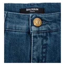 Jeans con Logo Ricamato