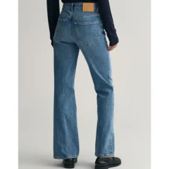Jeans Flare a Vita Alta