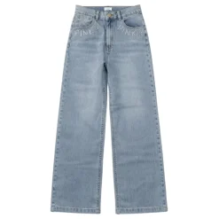 Jeans Impreziositi con Dettaglio Logo