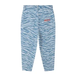 Jeans Slim Fit con Stampa Animalier