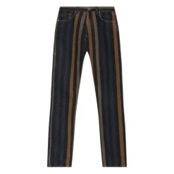 Jeans Straight a Righe