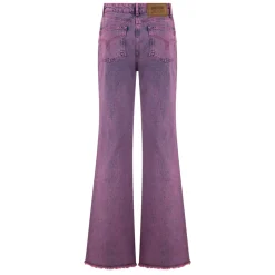 Jeans svasati viola alta qualità comodi