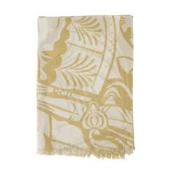 Lana Beige Sciarpa