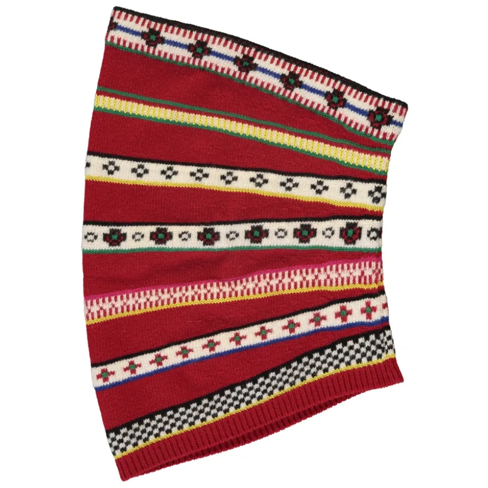 Lana Cotone Jacquard Scaldacollo