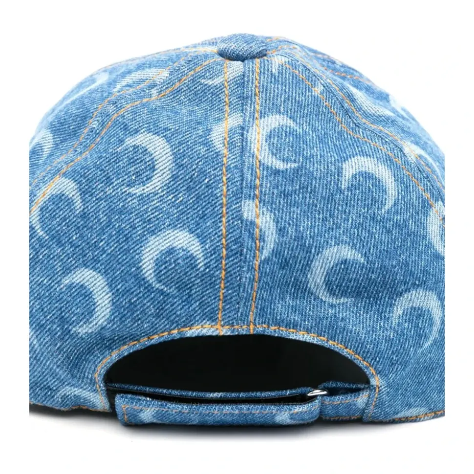Laser Denim Baseball Cap