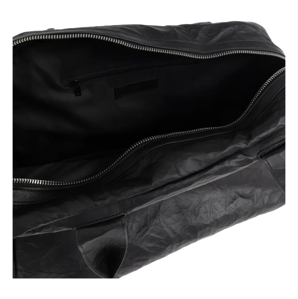 Leather Weekender