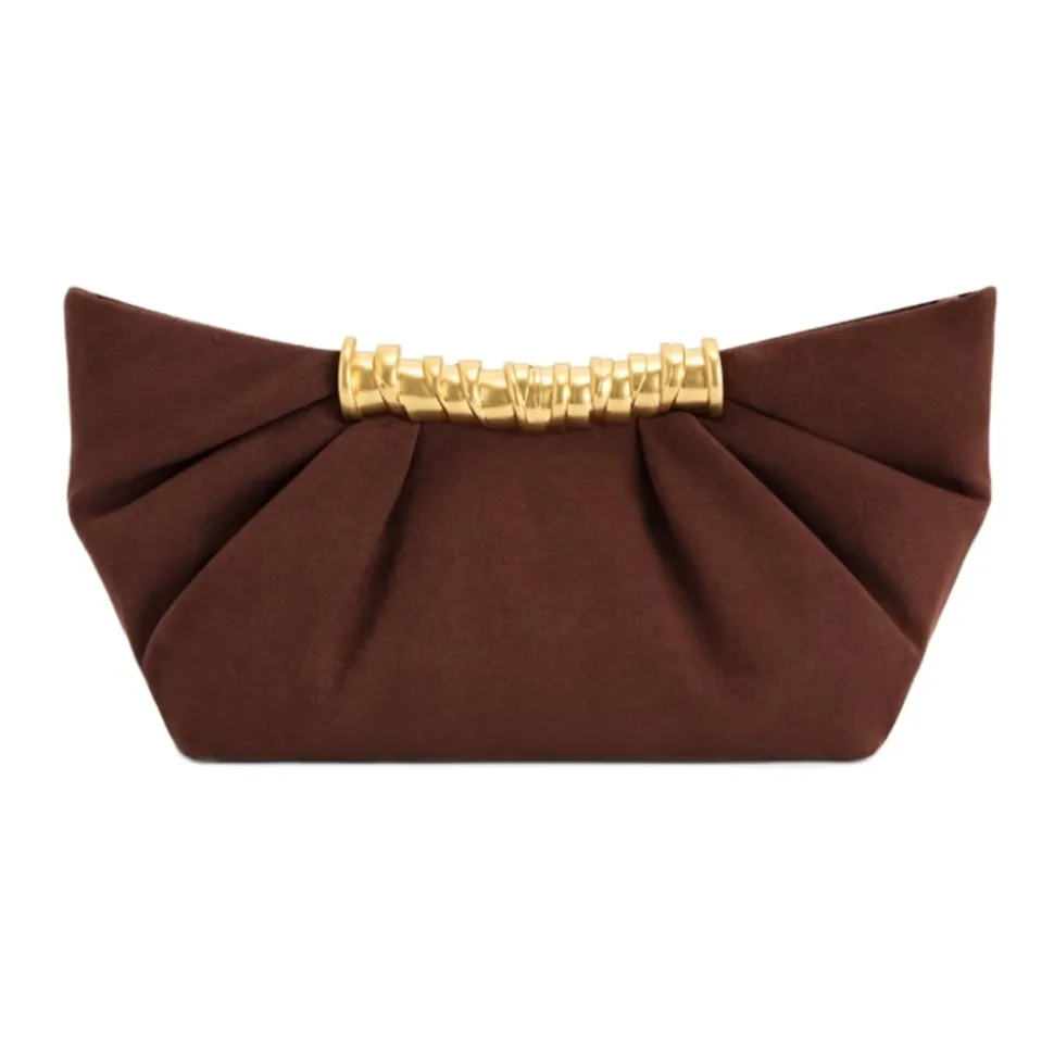 Leia Pleated Clutch