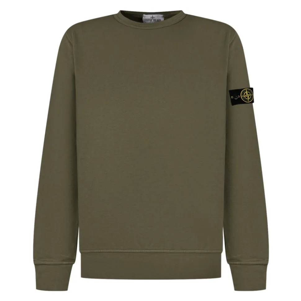 Logo Patch Crewneck Sweatshirt