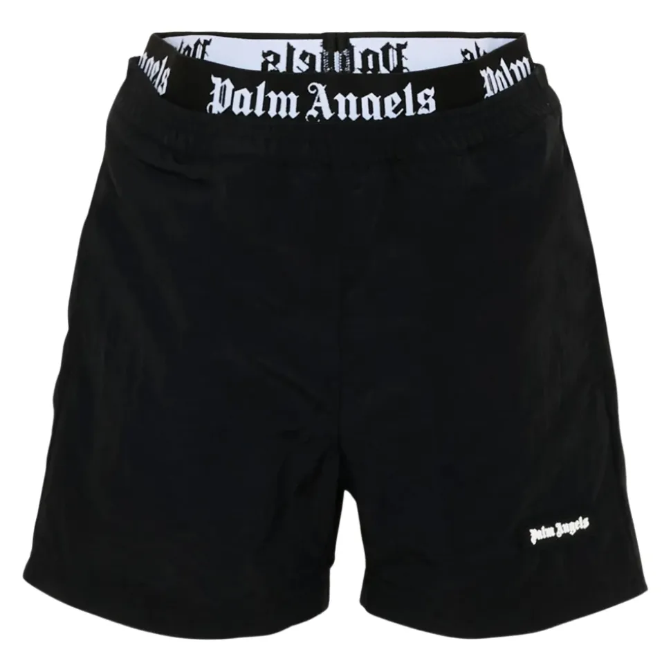 Logo Waistband Swim Shorts
