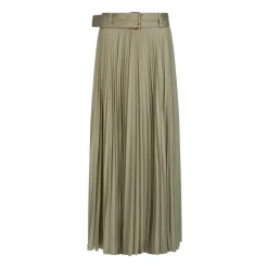 Long Pleated Skirt