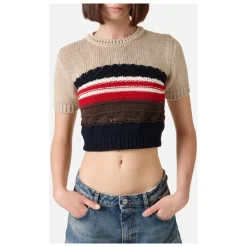 Maglia a Maniche Corte con Scollo Rotondo