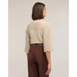 Maglia Traforata in Misto Viscosa