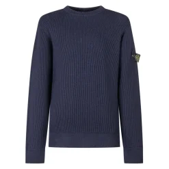 Maglione a Coste in Lana