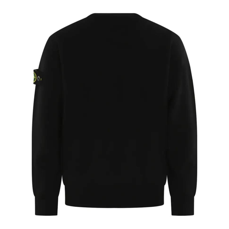 Maglione Bambini Logo Nero