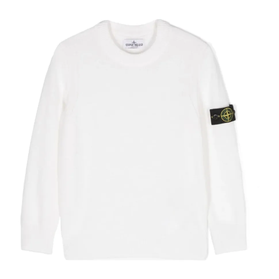 Maglione Bianco per Ragazzi AW24