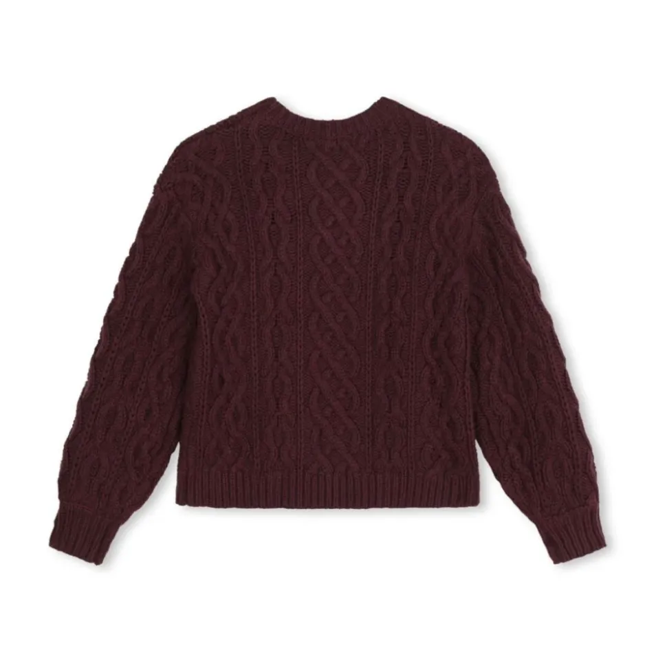 Maglione Bordeaux Pull