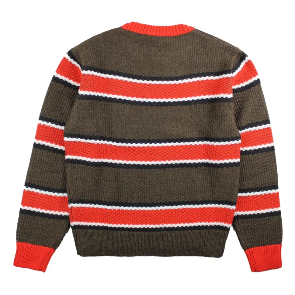 Maglione Colorato con Logo per Ragazzi
