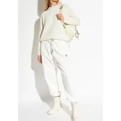 Maglione con Logo Ricamato