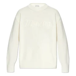Maglione con Logo Ricamato