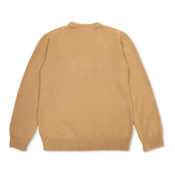 Maglione con logo ricamato