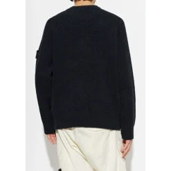 Maglione con patch logo