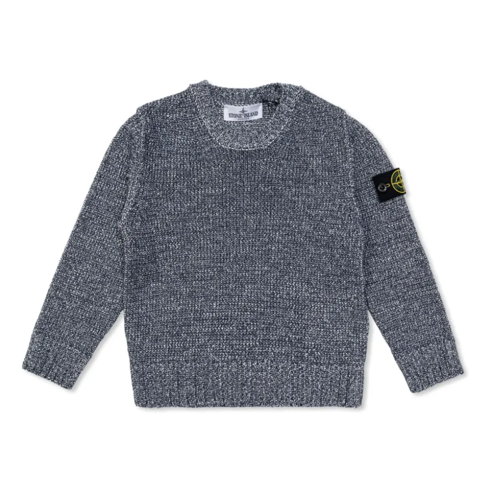 Maglione con patch logo