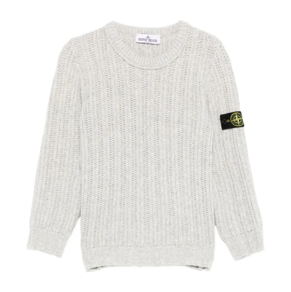 Maglione Girocollo a Costine