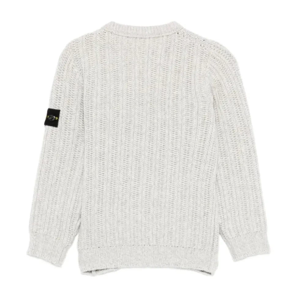 Maglione Girocollo a Costine