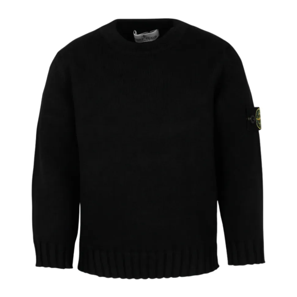 Maglione Girocollo a Costine