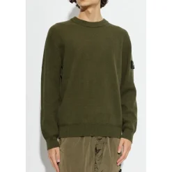 Maglione Girocollo Con Patch