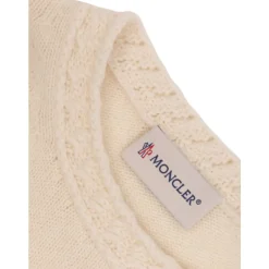 Maglione Girocollo in Maglia a Trecce