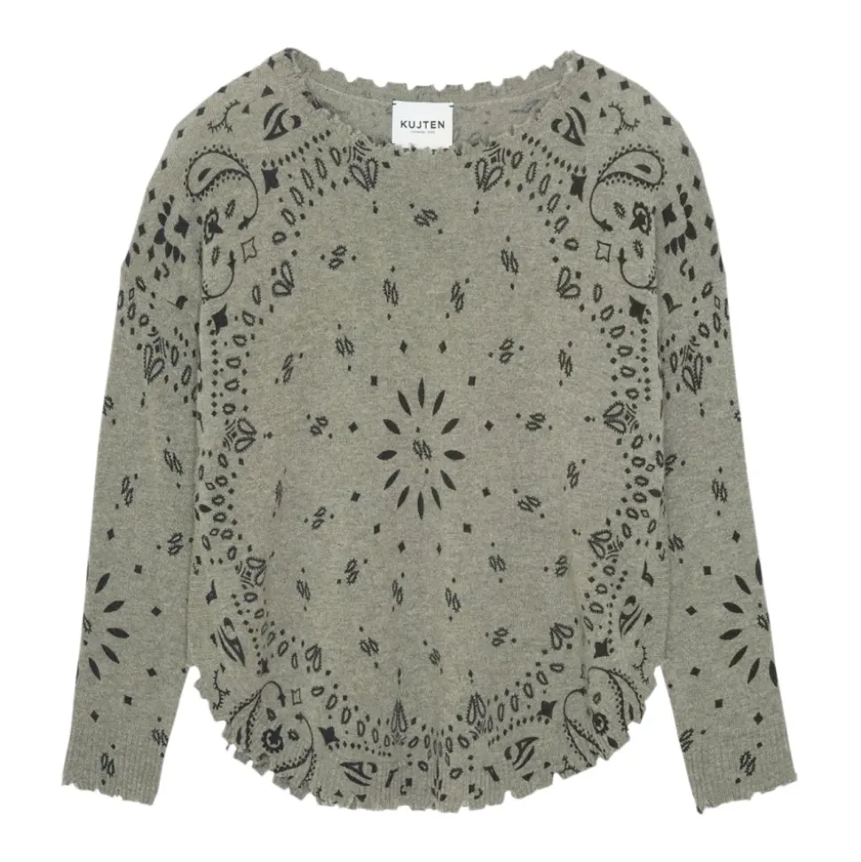 Maglione Girocollo Stampato