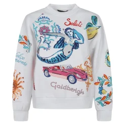 Maglione in Cotone Over Fit