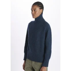 Maglione in lana Shetland a dolcevita