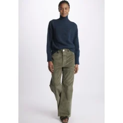 Maglione in lana Shetland a dolcevita