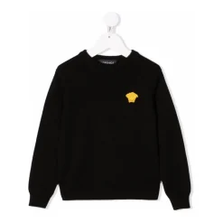 Maglione Nero con Modello 1B000