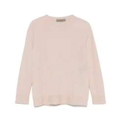 Maglione Rosa con Diamanti Argyle