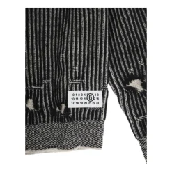 Maglione Unisex Nero in Maglia