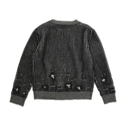 Maglione Unisex Nero in Maglia