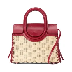 Maude Mini Wicker Carryall