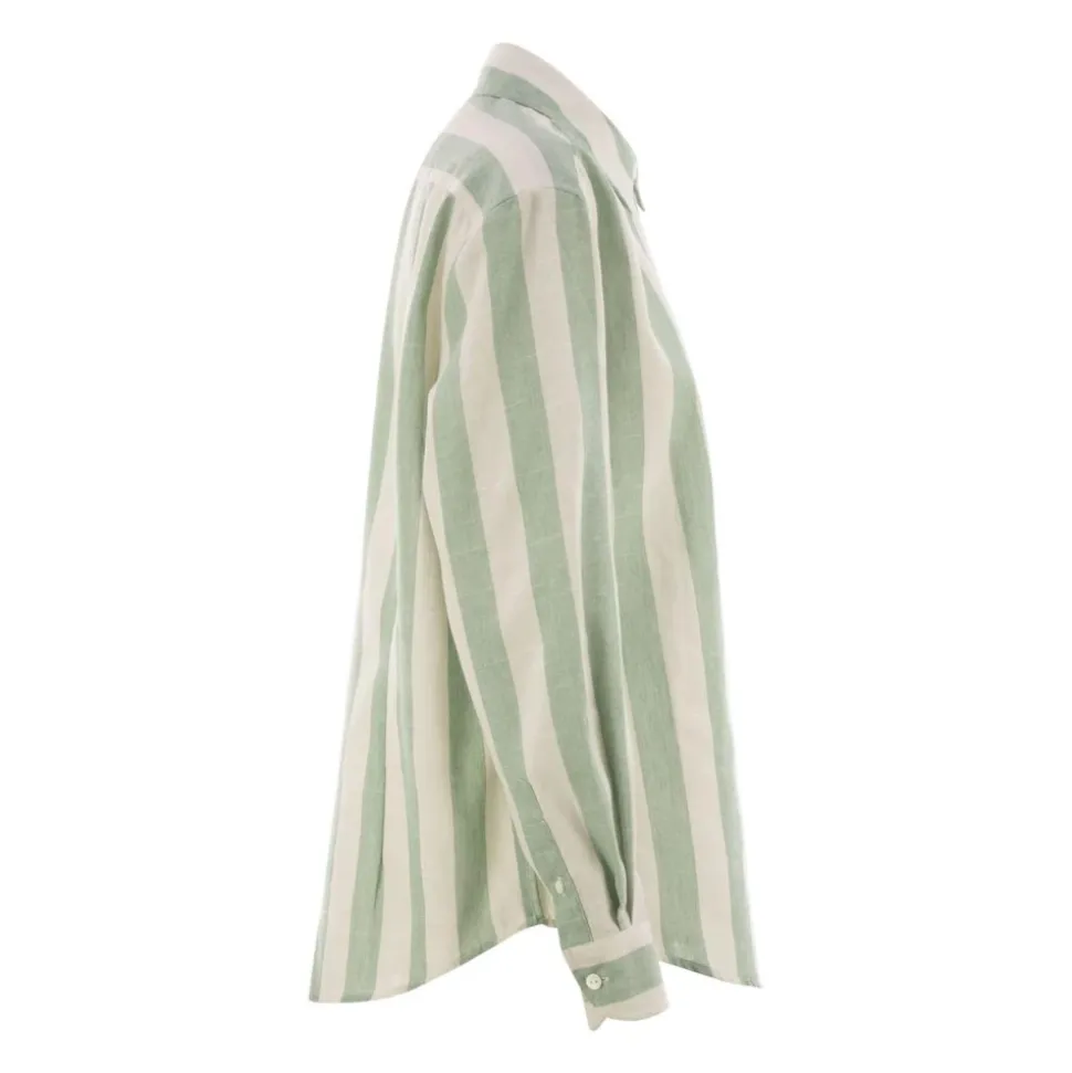 Meredith Striped Linen Shirt