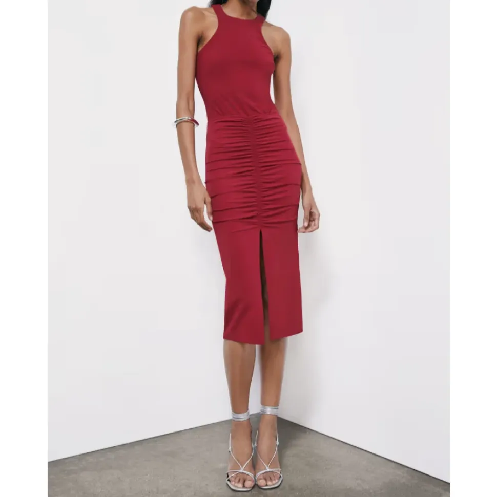 Midi Pencil Skirt