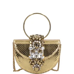 Mini Brigitte Python Bag